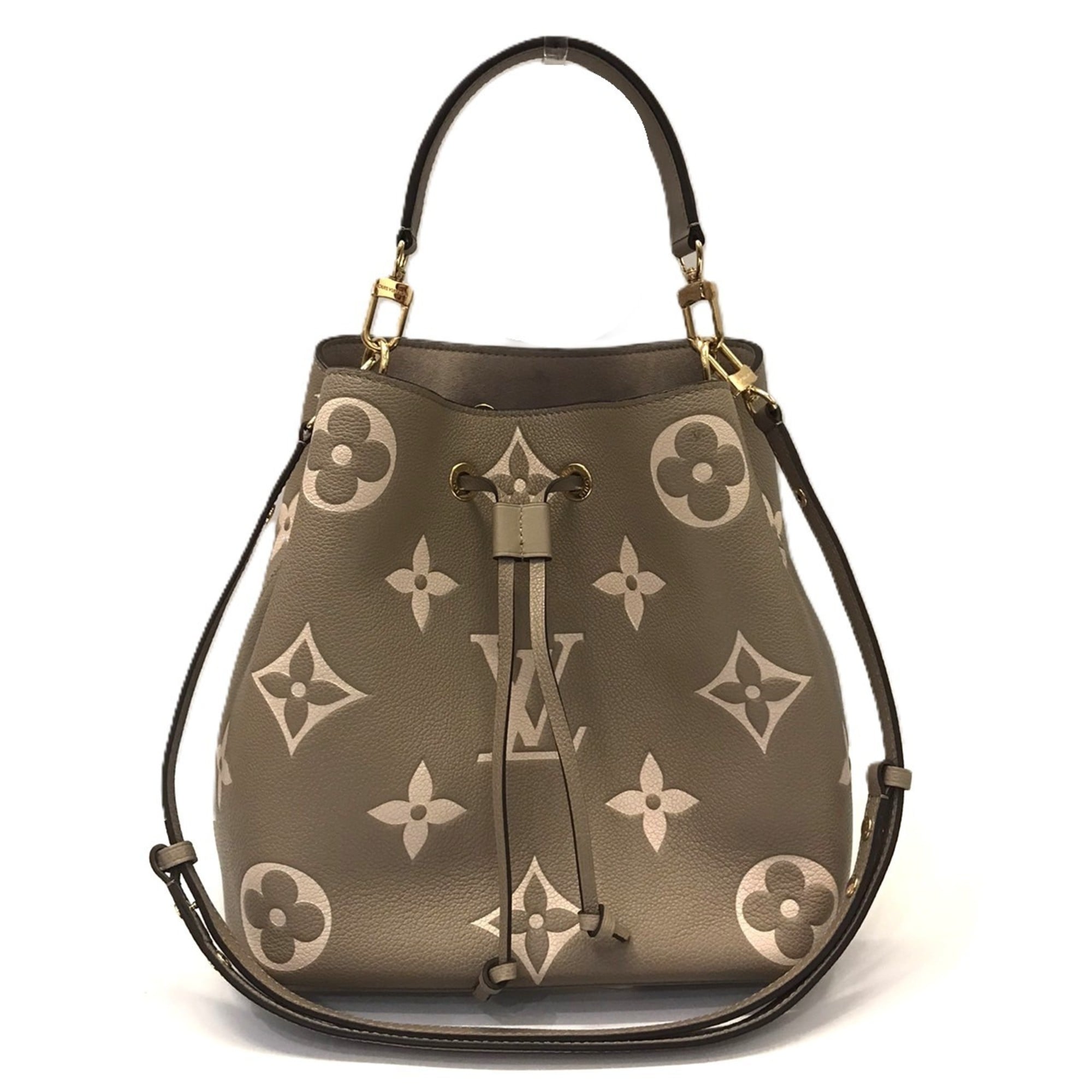 Louis Vuitton Monogram Empreinte Tourterelle Monogram Empreinte Handbag Shoulder Bag (Pre-Owned)