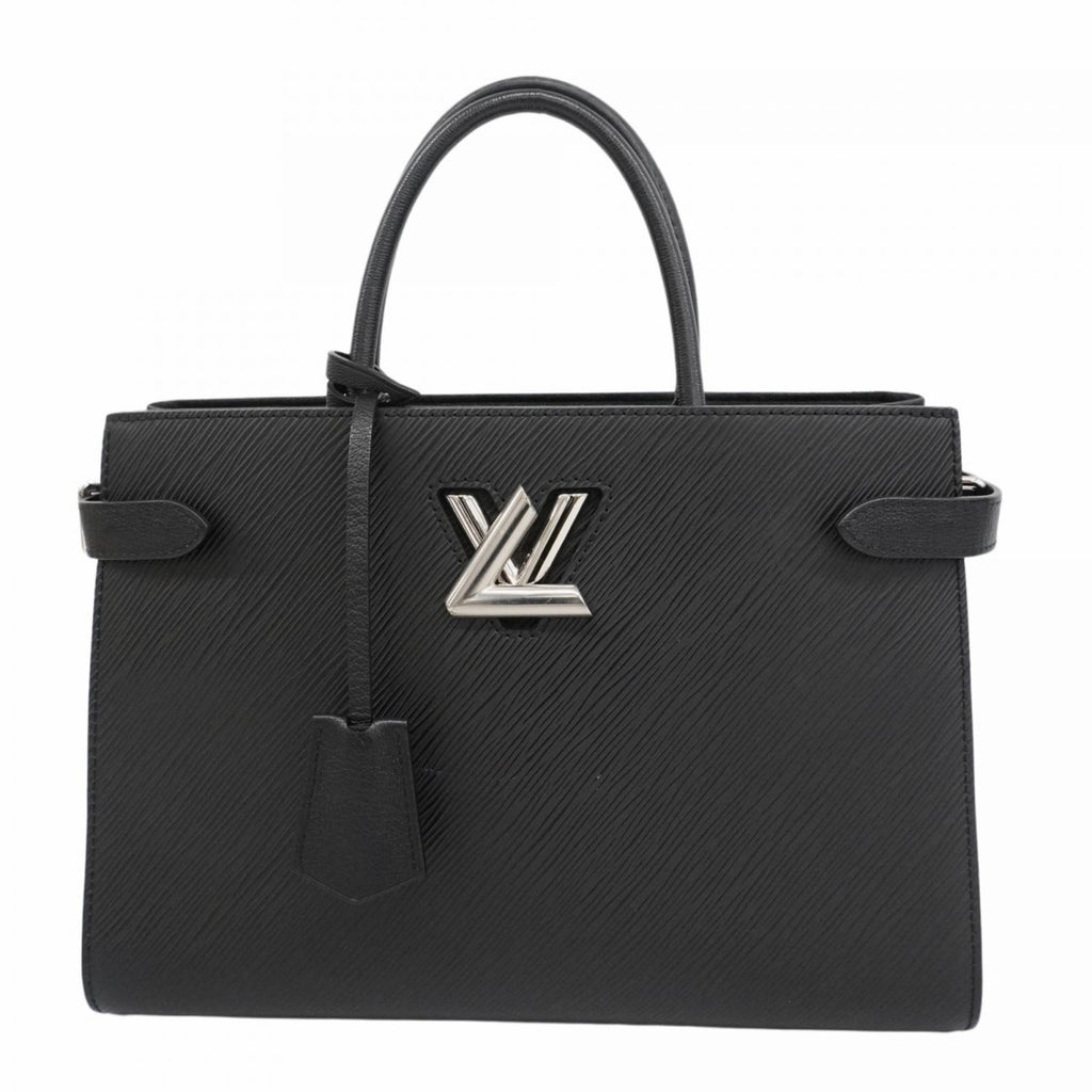 Louis Vuitton Noir Handbag (Pre-Owned)