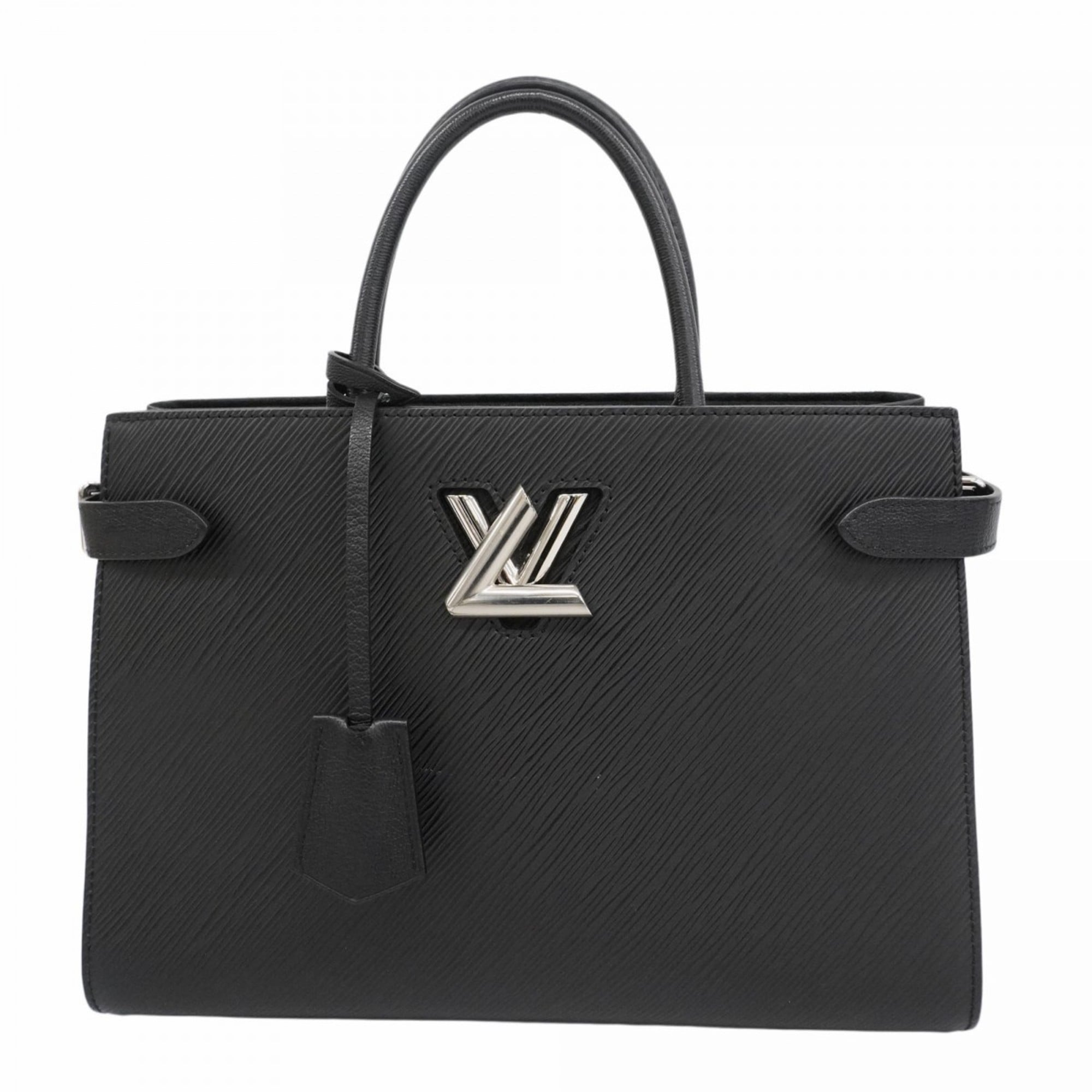 Louis Vuitton Noir Handbag (Pre-Owned)