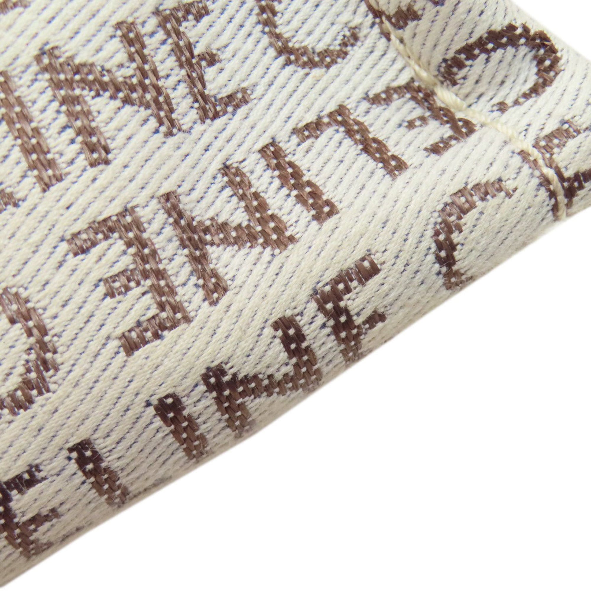Celine White Canvas Handbag (Pre-Owned)