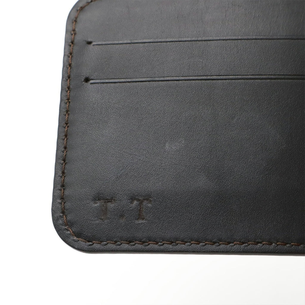 Louis Vuitton Utah Coffee Leather Money Clip (Pre-Owned)