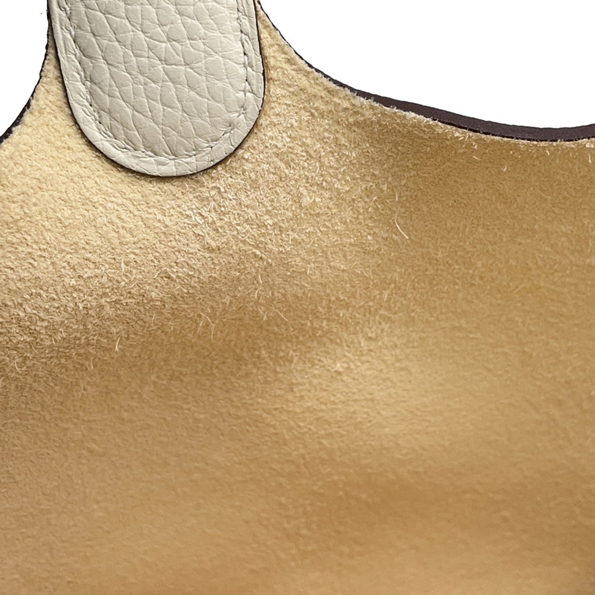Hermes Picotin Gold Taurillon Clemence Leather Handbag (Pre-Owned)