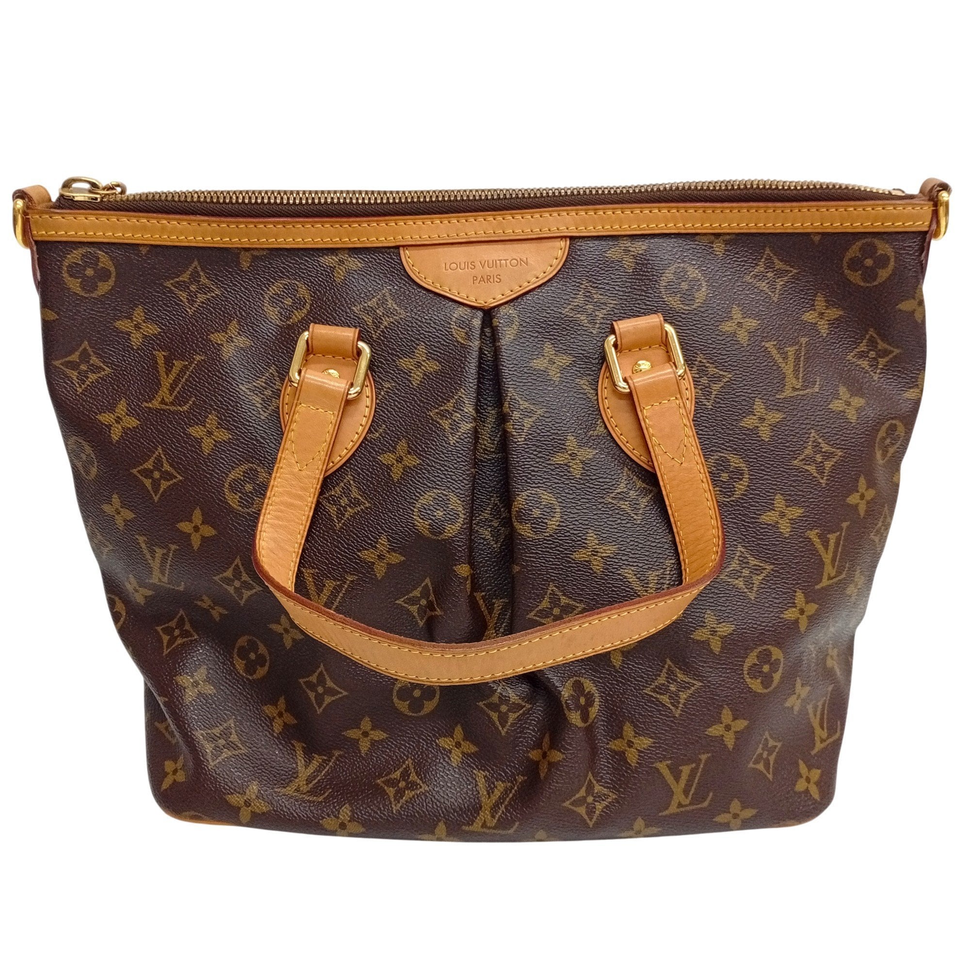 Louis Vuitton Brown Monogram Handbag Shoulder Bag (Pre-Owned)