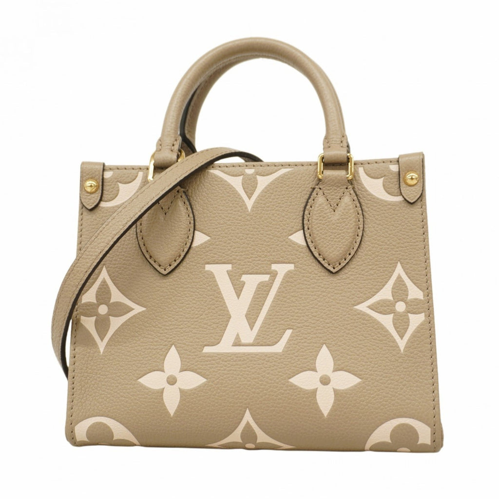 Louis Vuitton Cream Tourterelle Handbag (Pre-Owned)