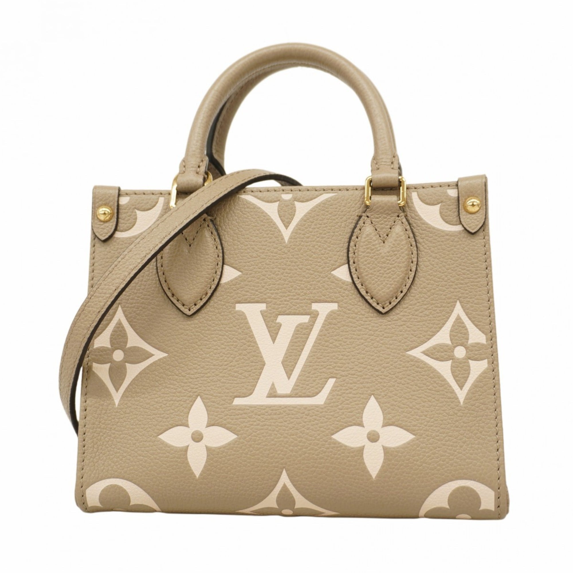 Louis Vuitton Cream Tourterelle Handbag (Pre-Owned)