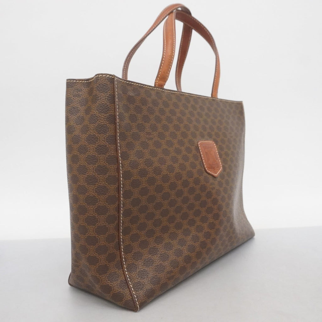 Celine Brown Pvc Handbag (Pre-Owned)