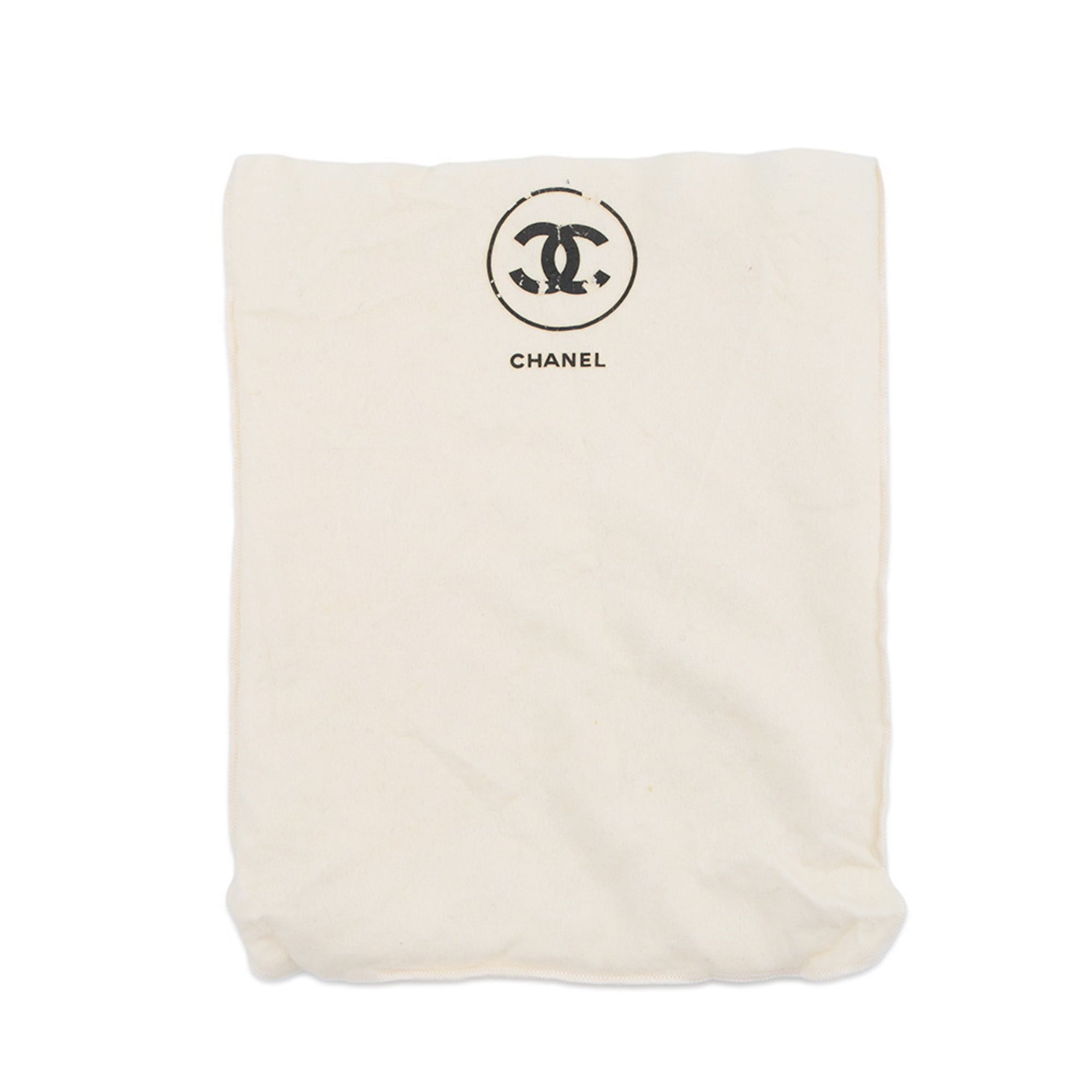 Chanel Black Grained Calfskin Shoulder Bag (Pre-Owned)