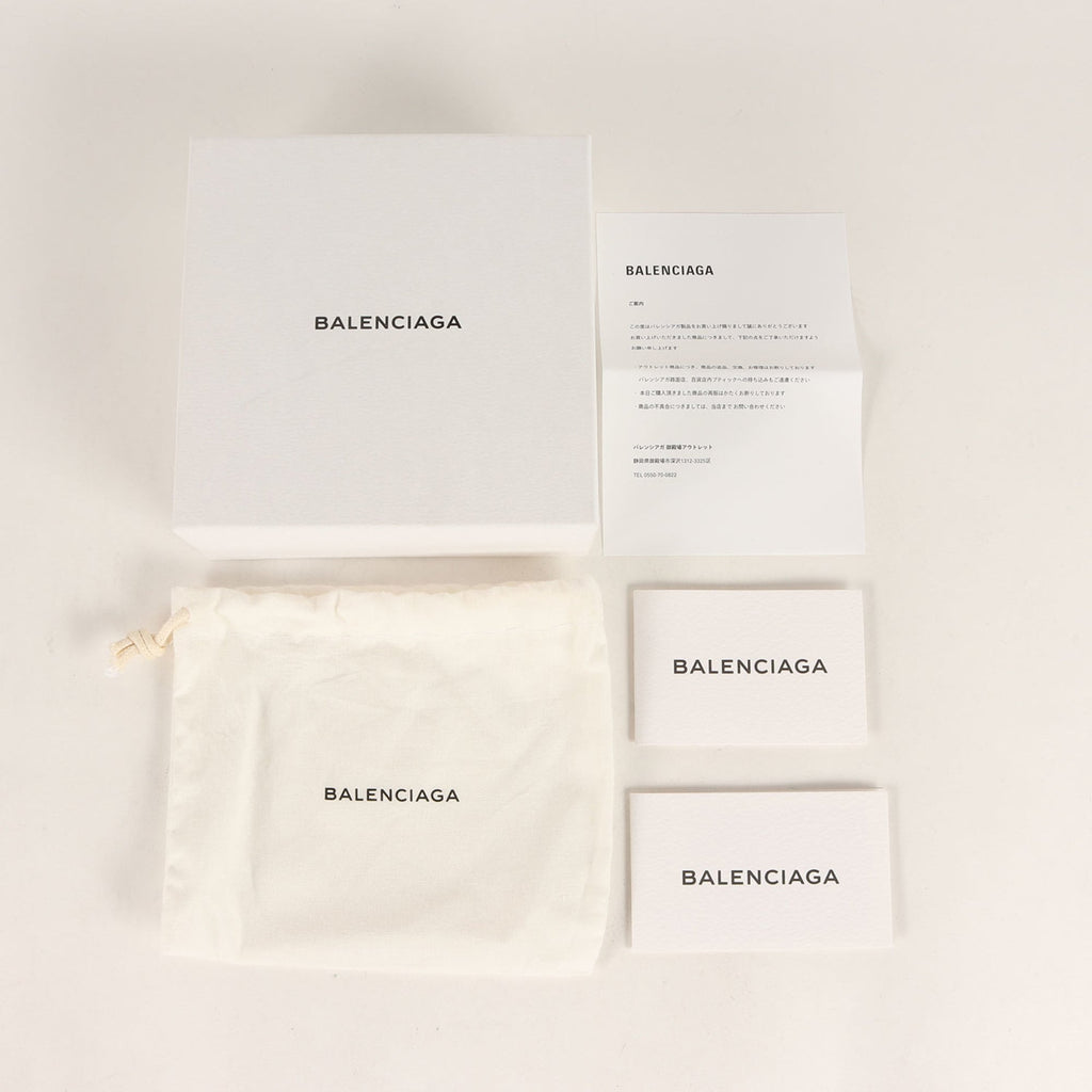 Balenciaga Gold Metallic Leather Wallet (Bi-Fold) (Pre-Owned)