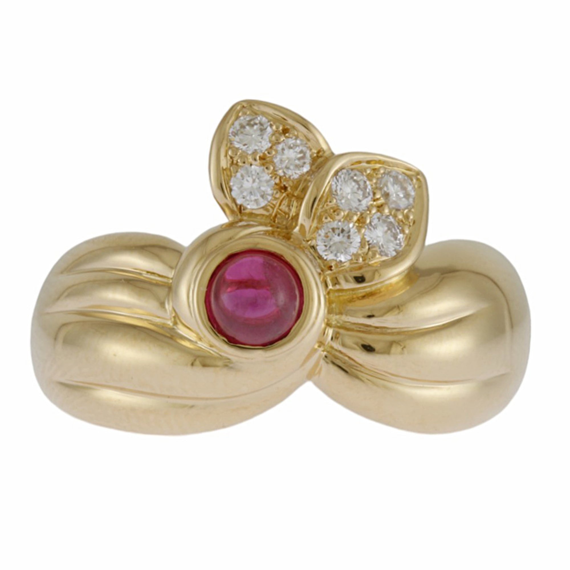 Christian Dior Yellow Gold Yellow Gold (18K) Band Ring (Pre-Owned)