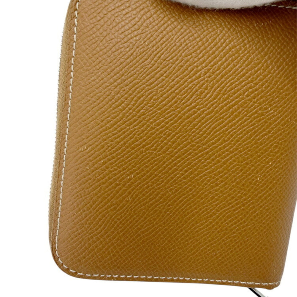 Hermes Gold Epsom Leather Coin Purse/Coin Case (Pre-Owned)