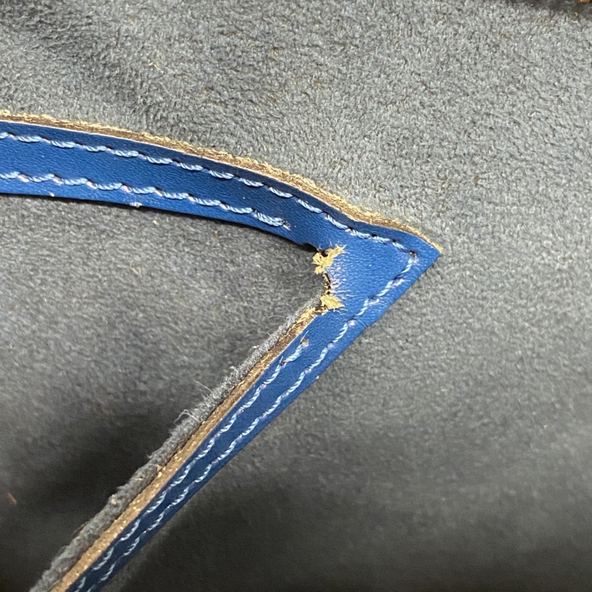 Louis Vuitton Toledo Blue Handbag (Pre-Owned)