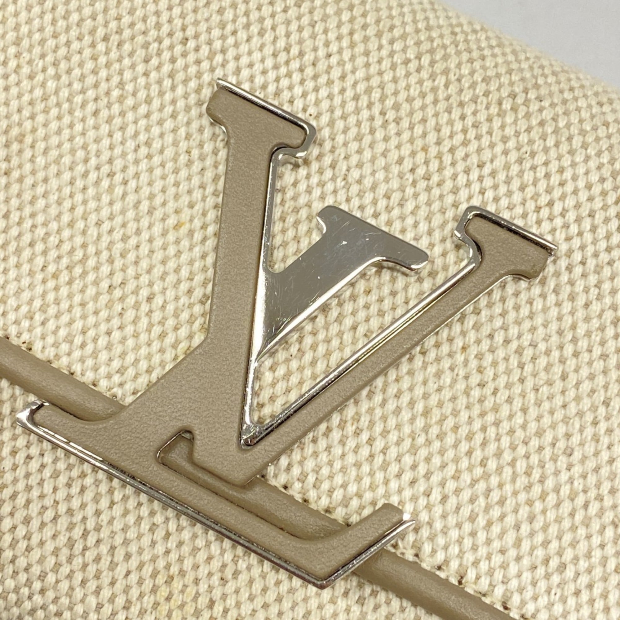 Louis Vuitton Taupe Wallet (Tri-Fold) (Pre-Owned)