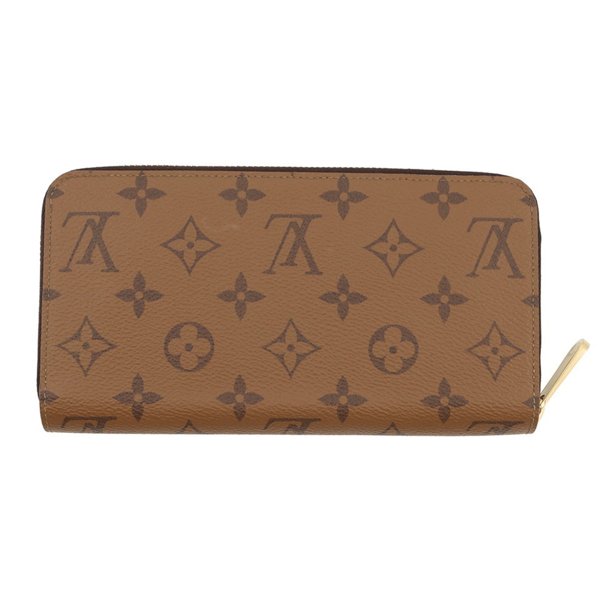 Louis Vuitton Monogram Reverse Black Noir Monogram Reverse Long Wallet (Bi-Fold) (Pre-Owned)