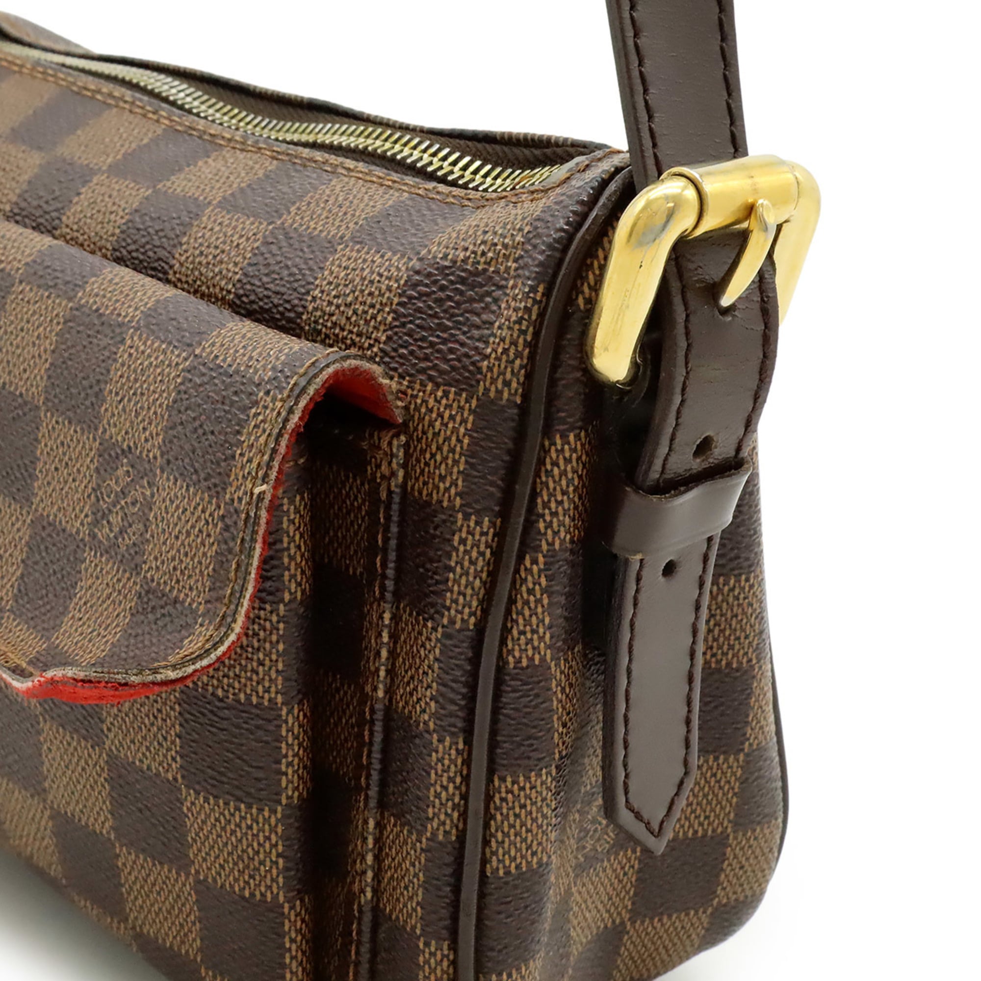 Louis Vuitton Damier Brown Pvc Shoulder Bag (Pre-Owned)
