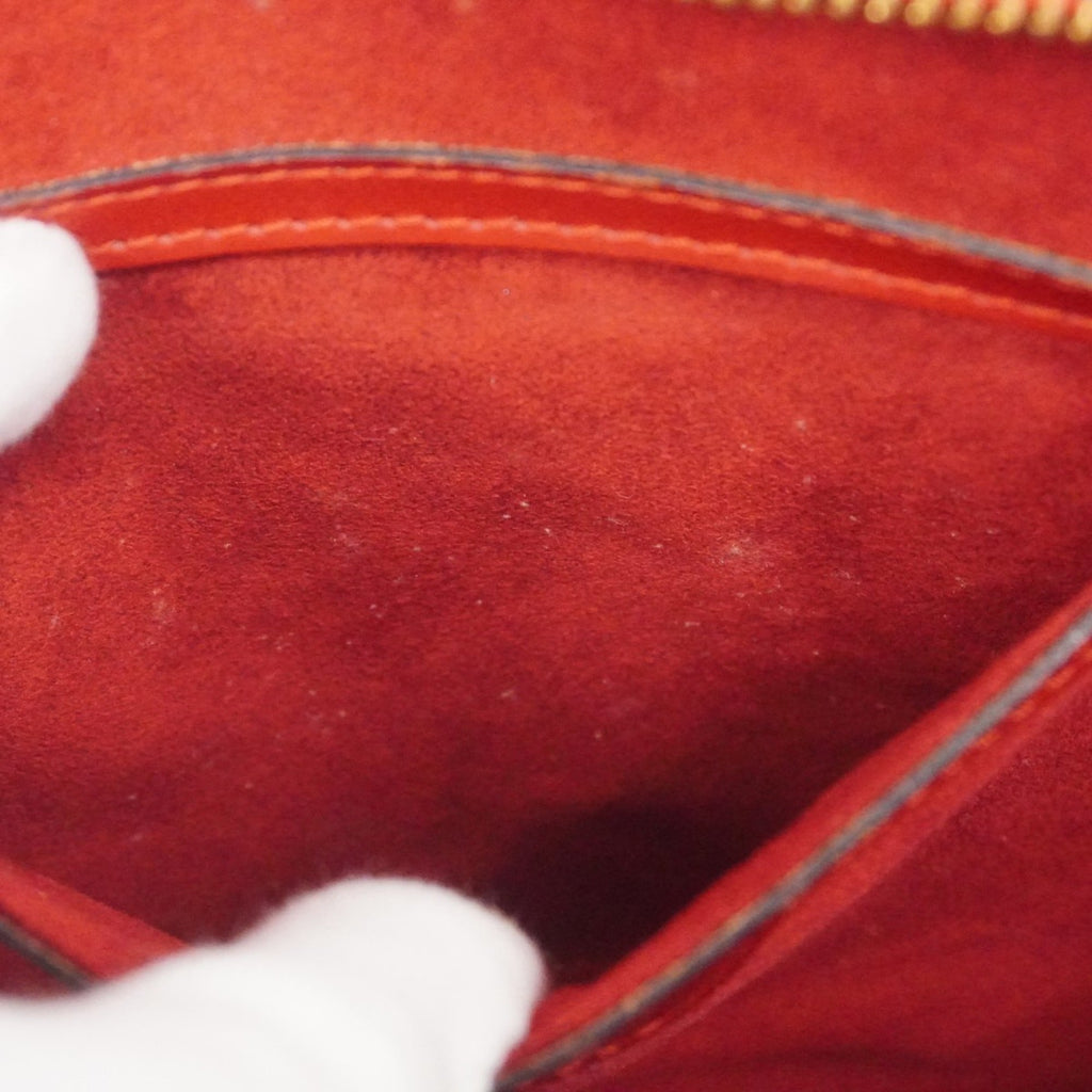 Louis Vuitton Castilian Red Handbag (Pre-Owned)