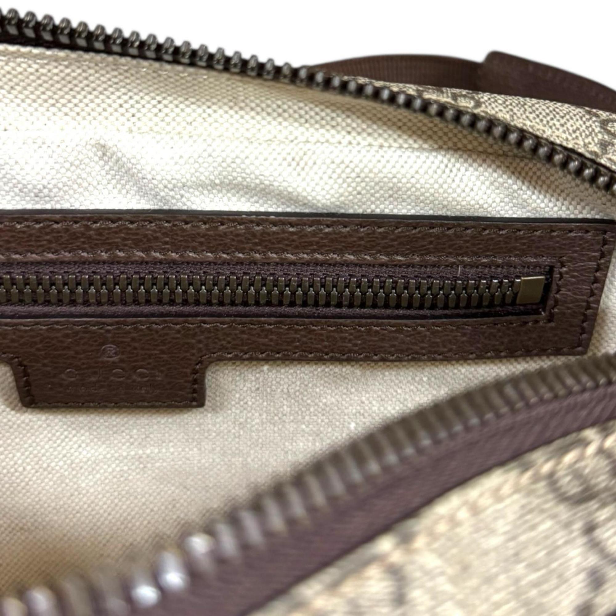 Gucci Beige Gg Supreme Sling Bag (Pre-Owned)