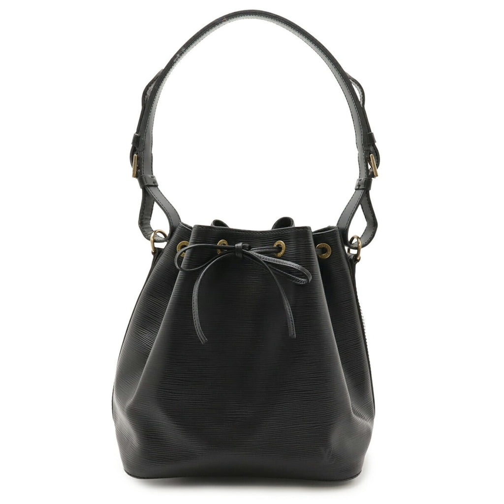 Louis Vuitton Epi Black Noir Epi Leather Shoulder Bag (Pre-Owned)
