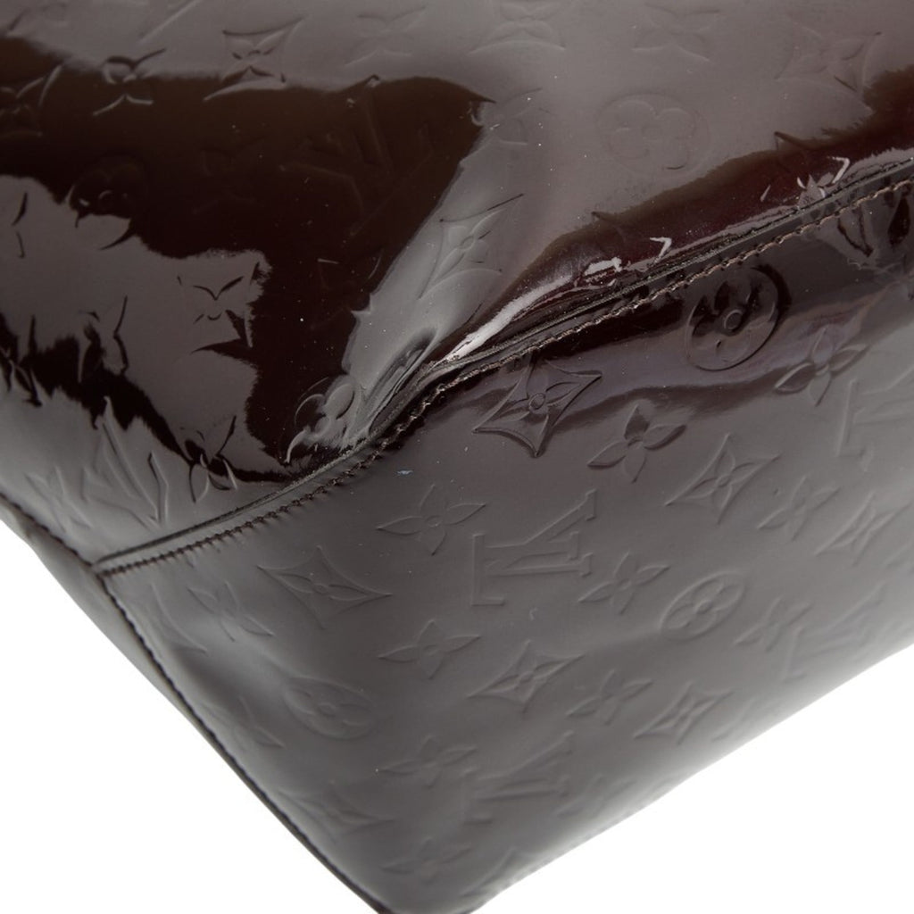 Louis Vuitton Amarante Purple Patent Leather Leather Shoulder Bag Tote Bag (Pre-Owned)