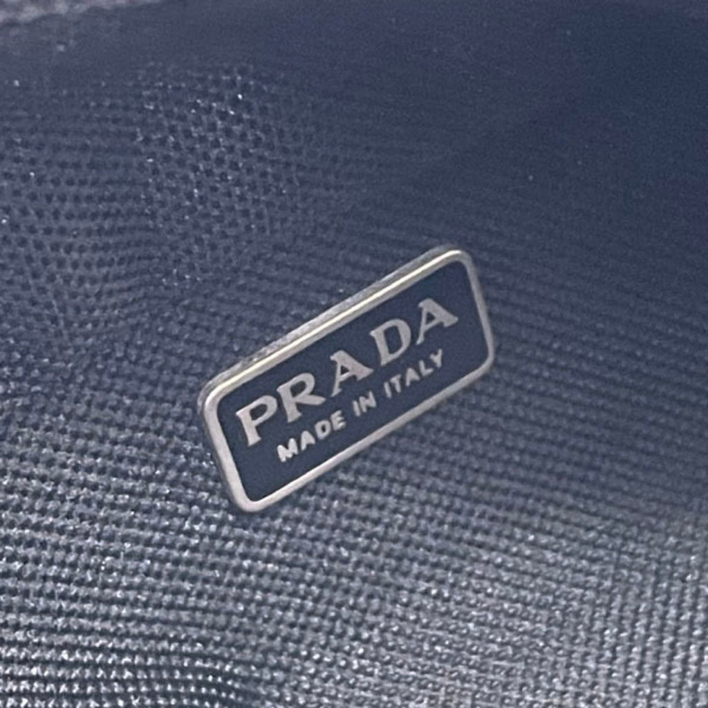 Prada Black Nero Leather Pouch (Pre-Owned)