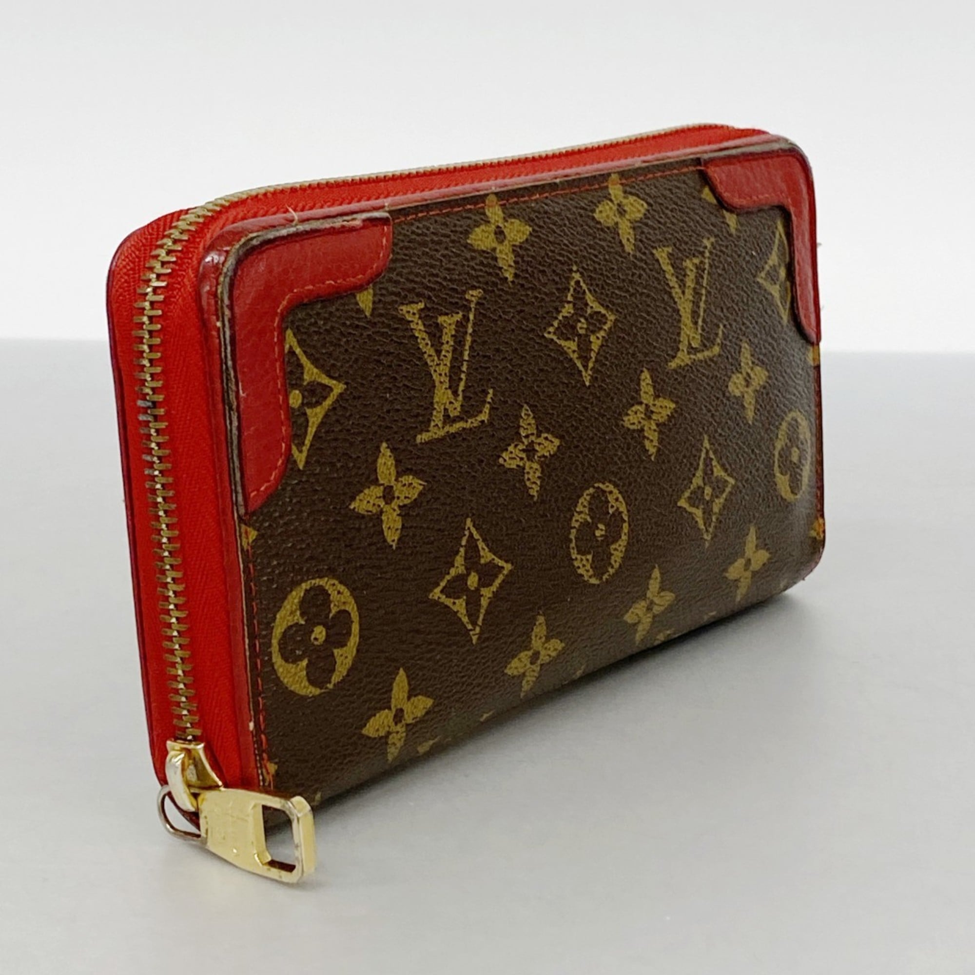 Louis Vuitton Brown Cerise Long Wallet (Bi-Fold) (Pre-Owned)