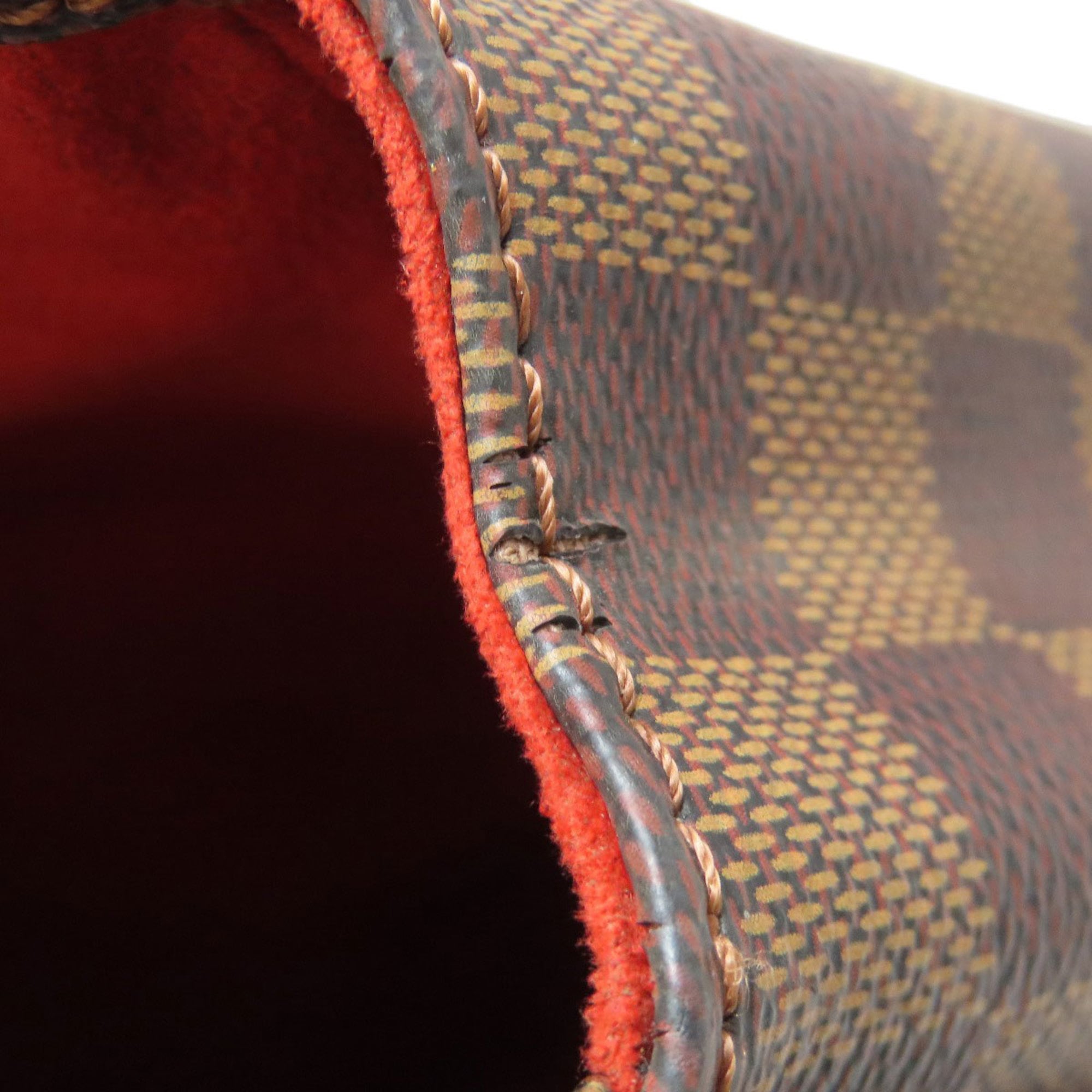 Louis Vuitton Damier Canvas Ebene Damier Canvas Tote Bag (Pre-Owned)