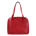 Louis Vuitton Epi Castilian Red Red Color Epi Leather Shoulder Bag (Pre-Owned)