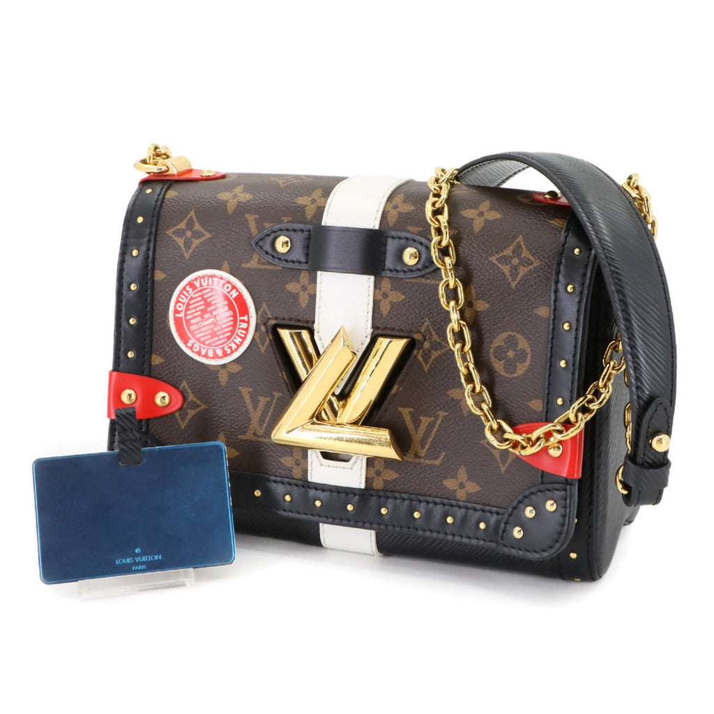 Louis Vuitton Black Brown Monogram Monogram Epi Leather Shoulder Bag (Pre-Owned)