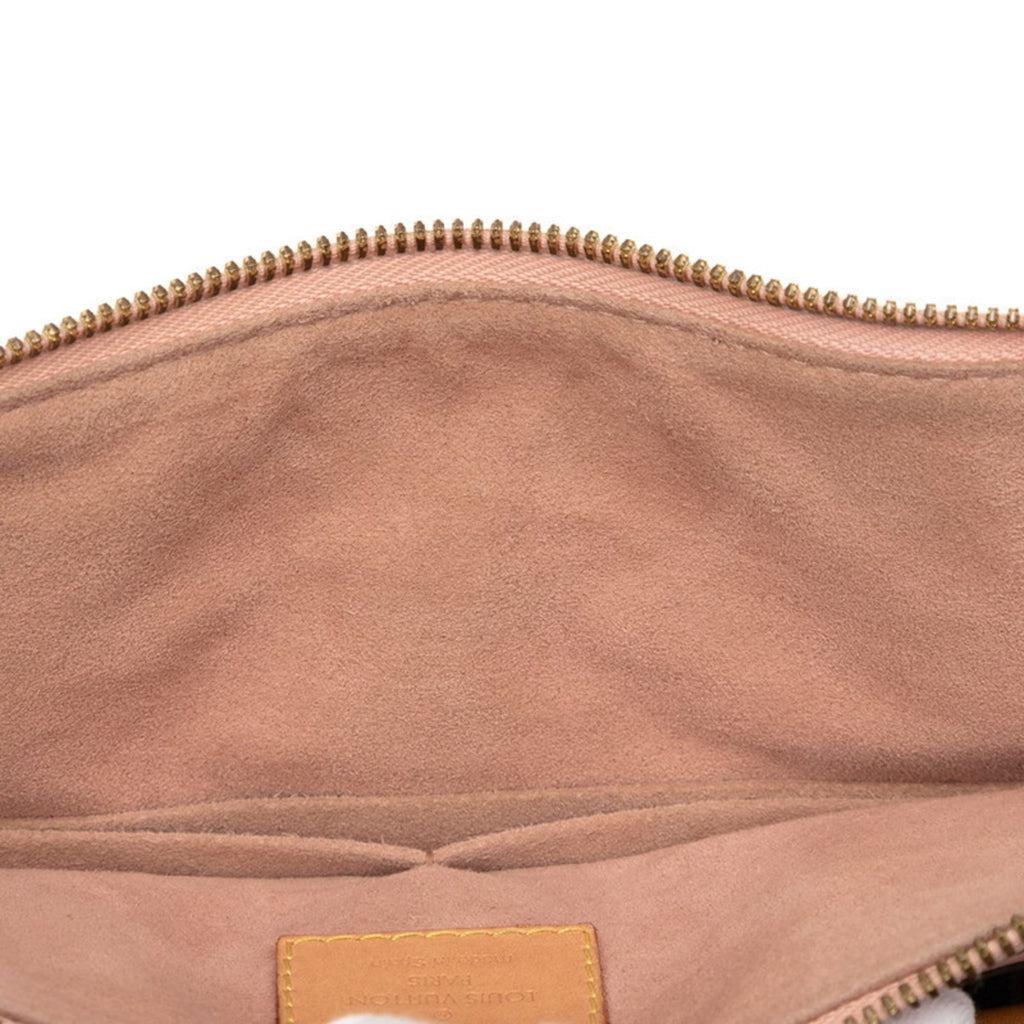 Louis Vuitton Brown Pvc Leather Handbag Shoulder Bag (Pre-Owned)