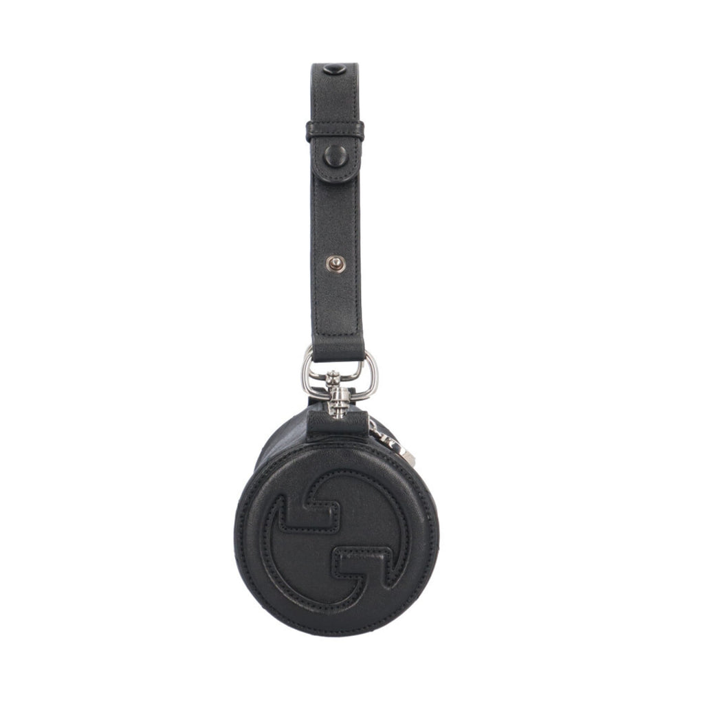 Gucci Black Leather Shoulder Bag (Pre-Owned)