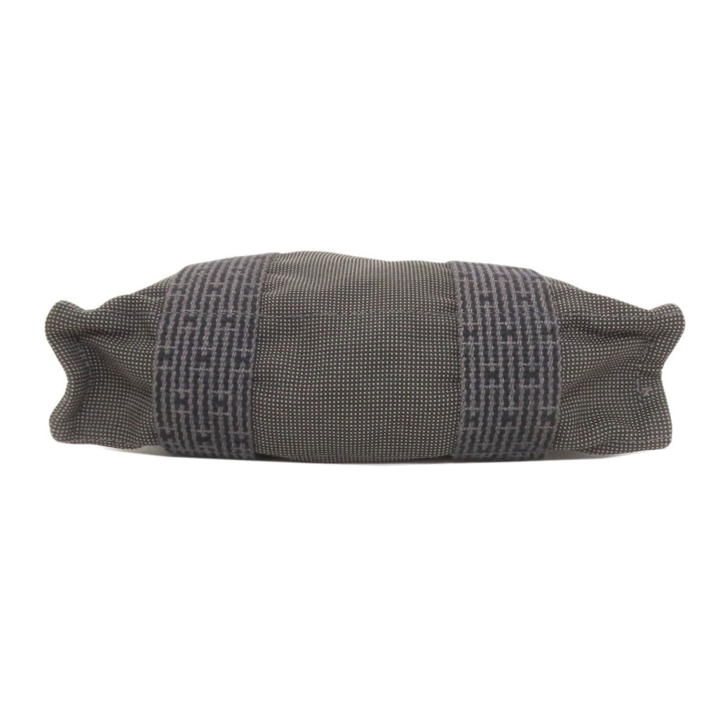 Hermes Gray Canvas Backpack (Pre-Owned)