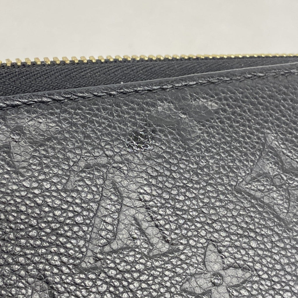 Louis Vuitton Noir Long Wallet (Bi-Fold) (Pre-Owned)