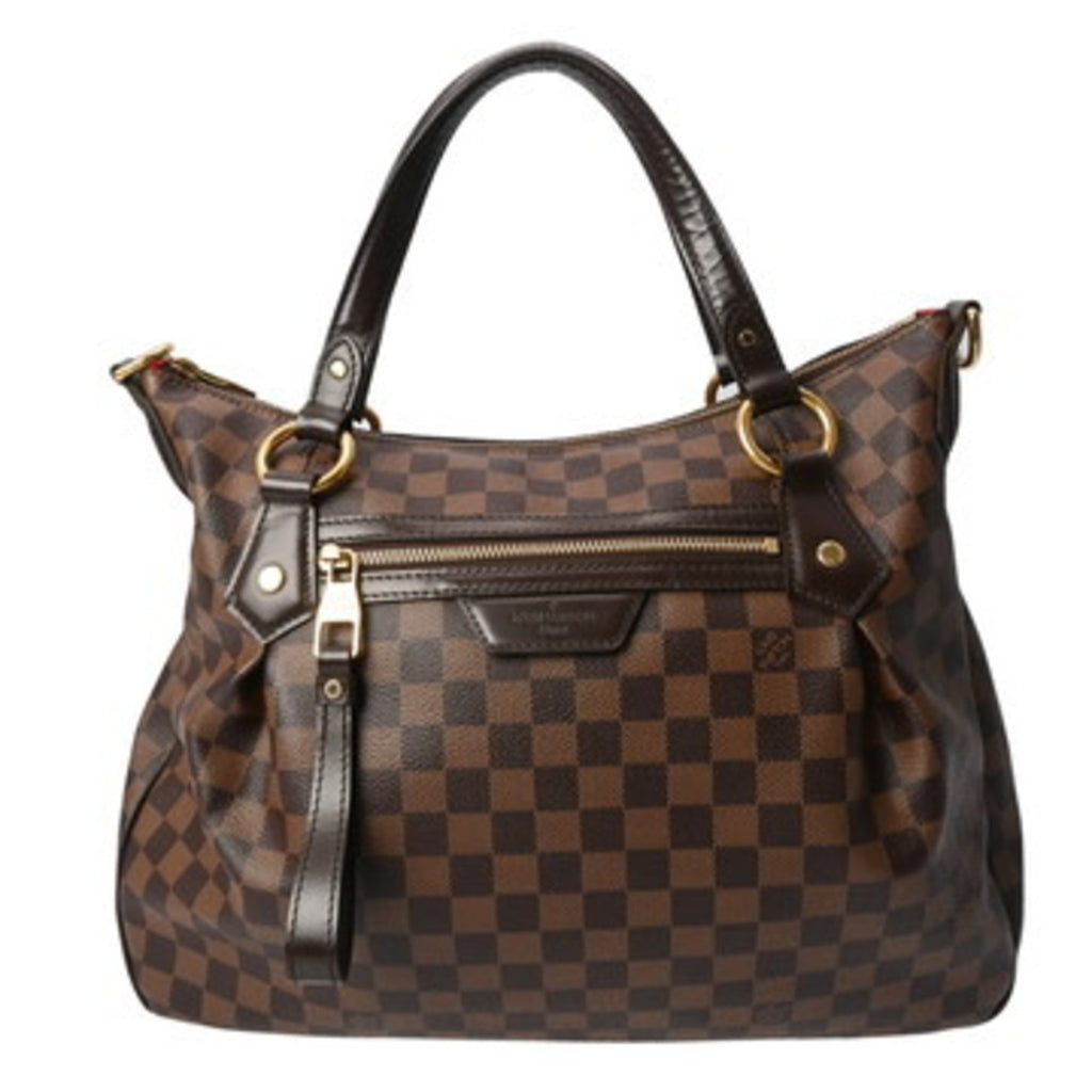Louis Vuitton Brown Damier Canvas Handbag (Pre-Owned)