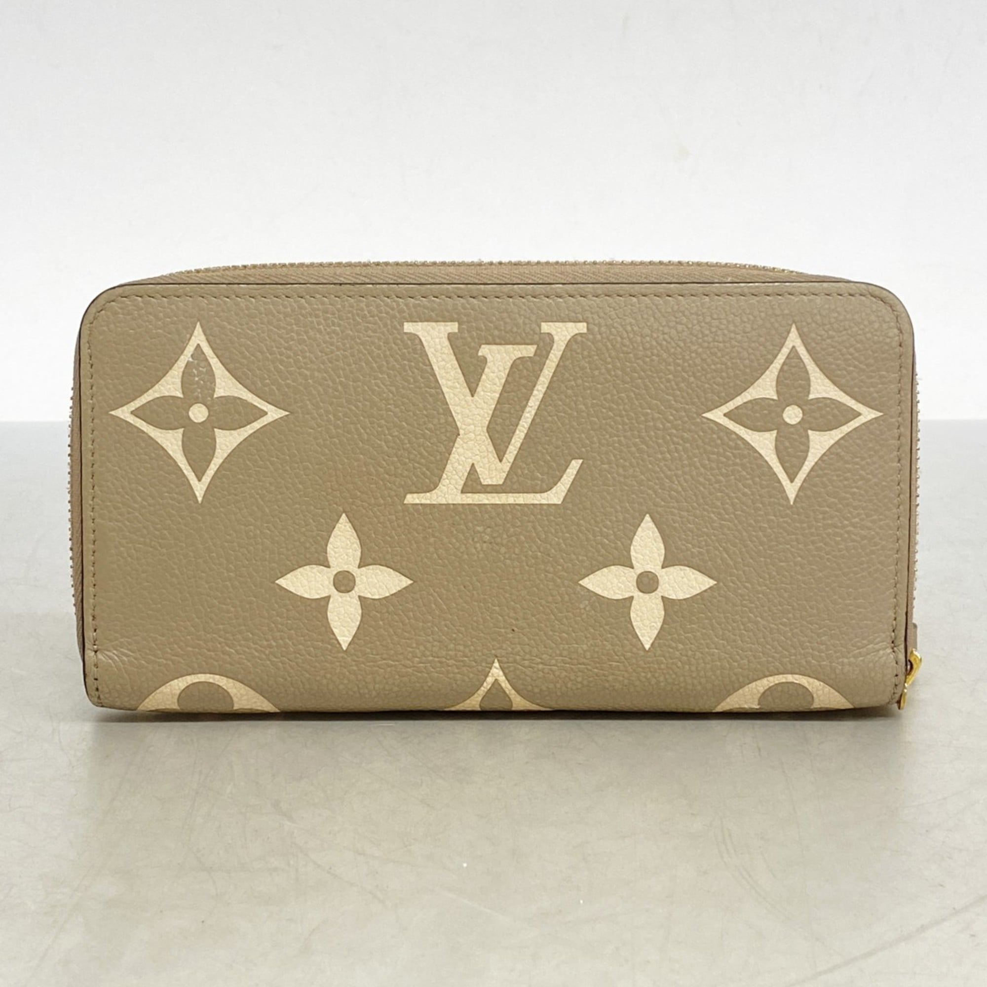 Louis Vuitton Cream Tourterelle Long Wallet (Bi-Fold) (Pre-Owned)