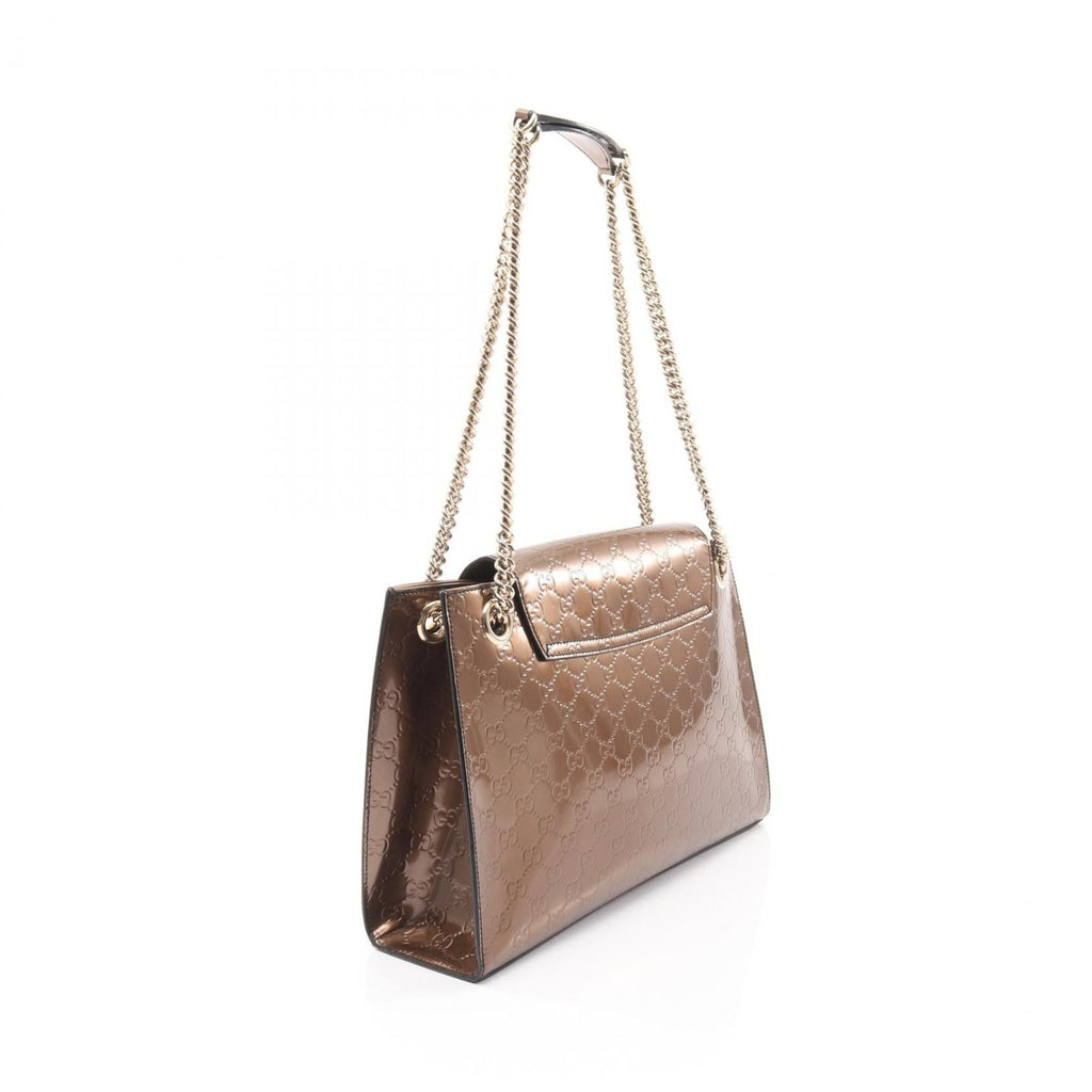 Gucci Beige Leather Shoulder Bag (Pre-Owned)