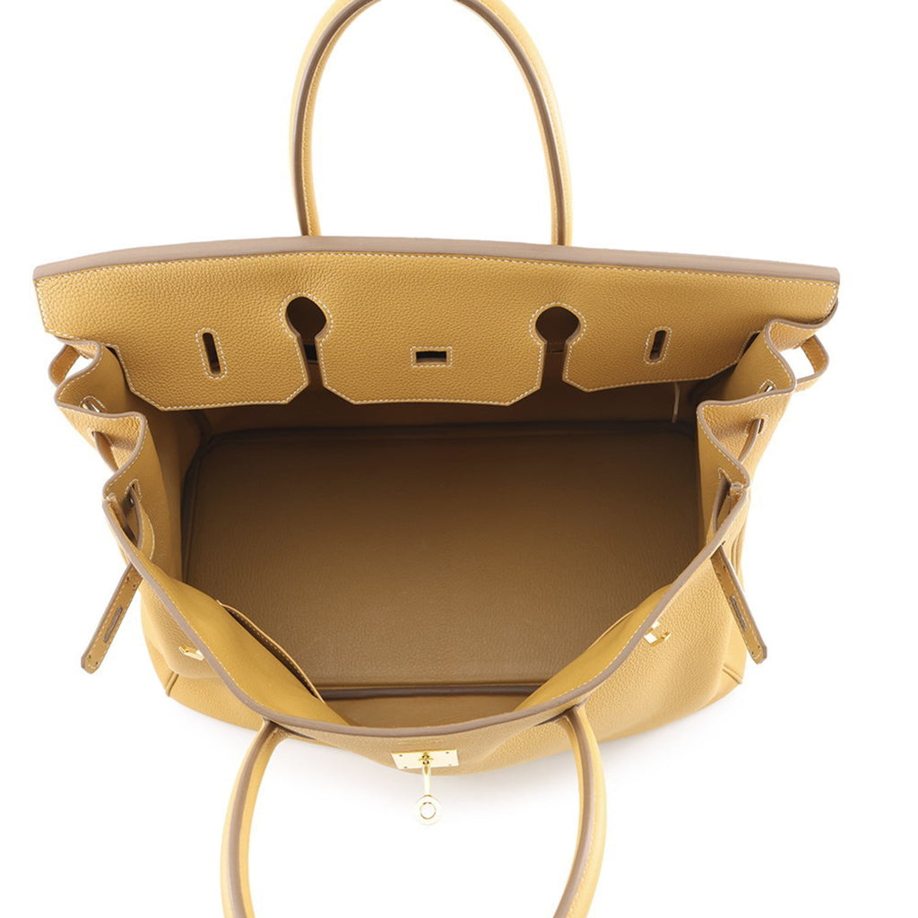 Hermes Birkin Natural Sable Togo Leather Handbag (Pre-Owned)