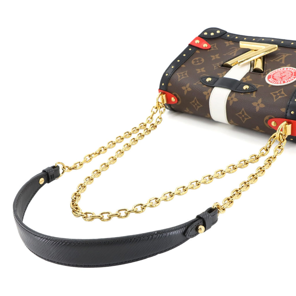 Louis Vuitton Black Brown Monogram Monogram Epi Leather Shoulder Bag (Pre-Owned)