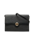 Louis Vuitton Black Noir Leather Shoulder Bag (Pre-Owned)