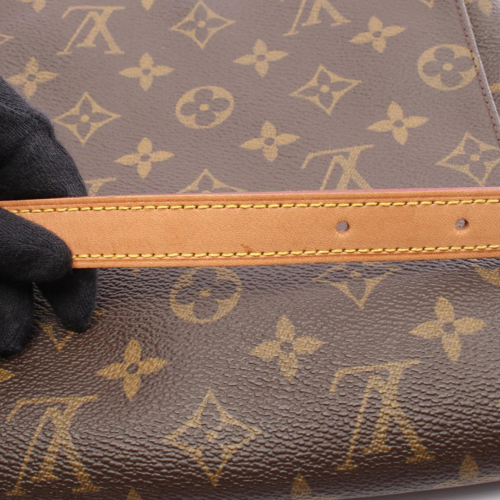 Louis Vuitton Brown Monogram Coated Canvas Shoulder Bag (Pre-Owned)