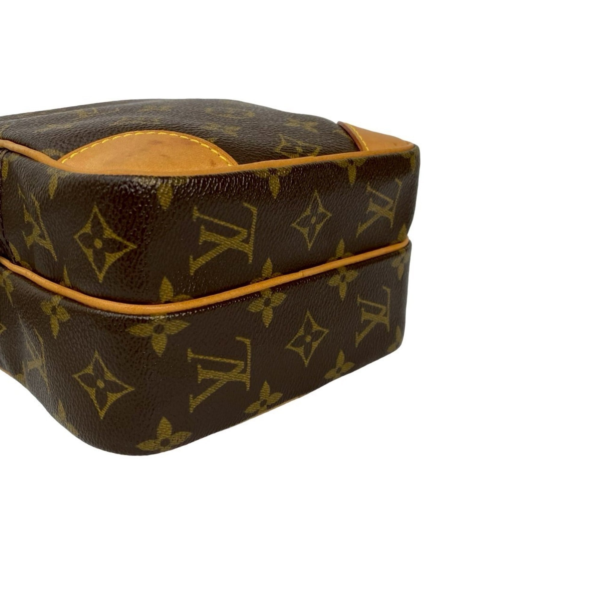 Louis Vuitton Brown Leather Pvc Pochette Shoulder Bag (Pre-Owned)