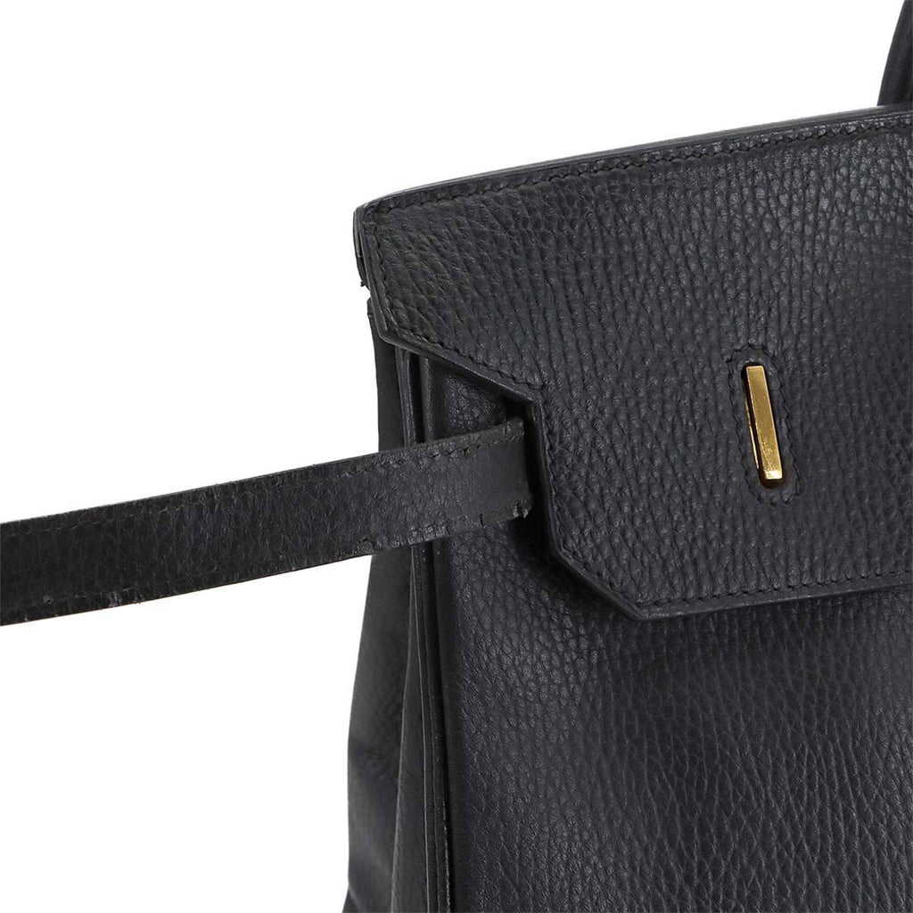 Hermes Black Ardennes Leather Handbag (Pre-Owned)