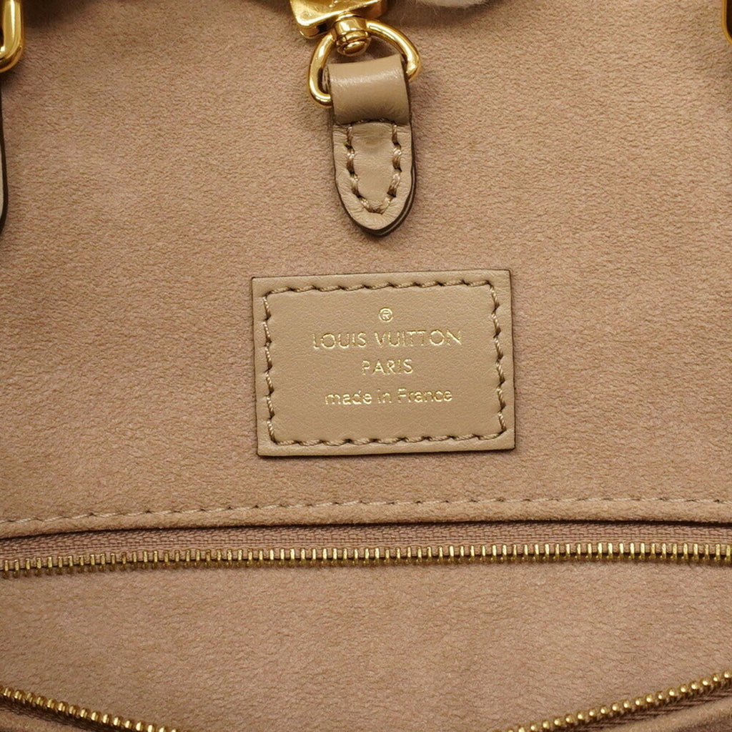 Louis Vuitton Cream Tourterelle Tote Bag (Pre-Owned)