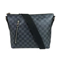 Louis Vuitton Black Gray Damier Graphite Shoulder Bag (Pre-Owned)
