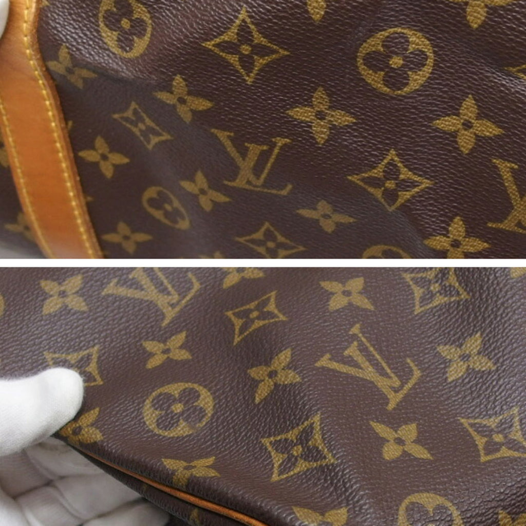Louis Vuitton Brown Monogram Canvas Boston Bag Shoulder Bag (Pre-Owned)