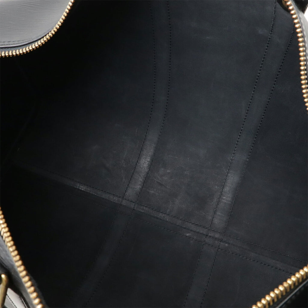 Louis Vuitton Epi Black Noir Epi Leather Boston Bag (Pre-Owned)