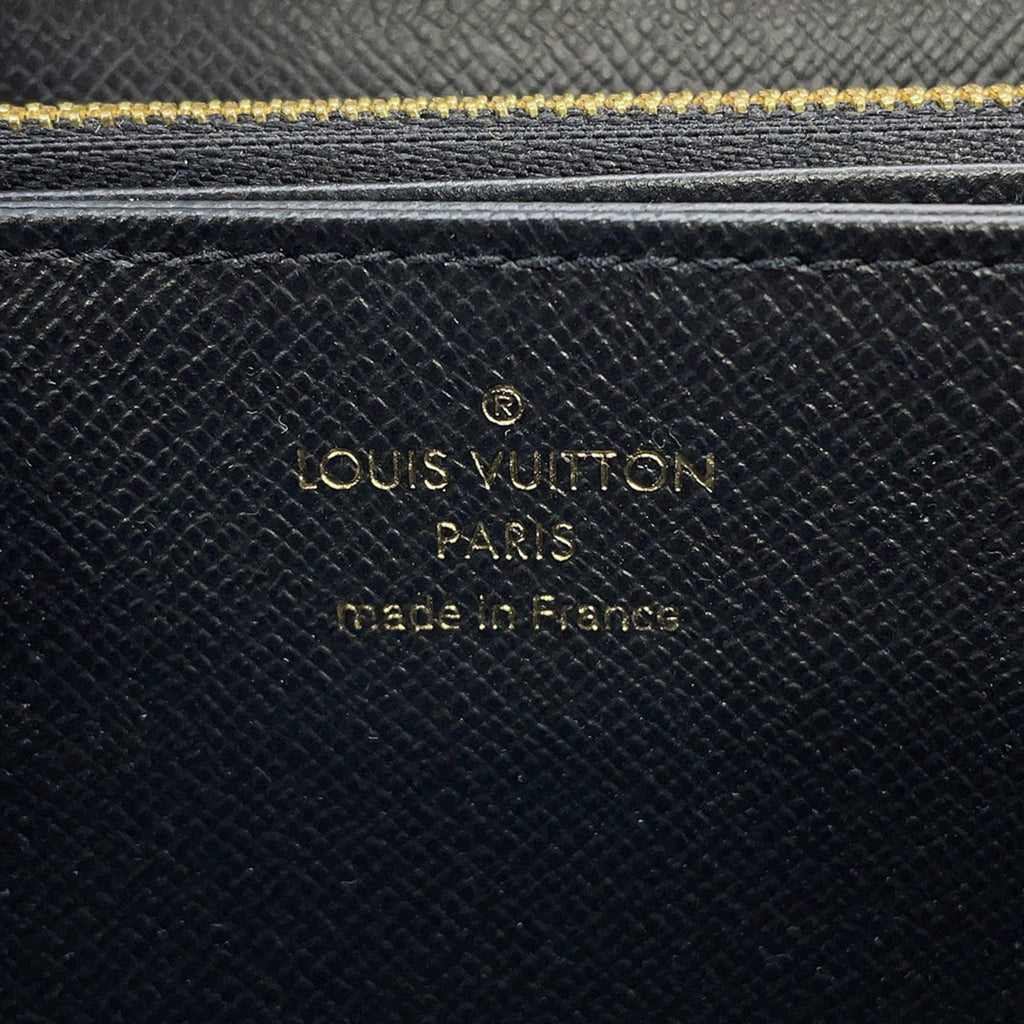 Louis Vuitton Monogram Reverse Black Noir Monogram Reverse Long Wallet (Bi-Fold) (Pre-Owned)