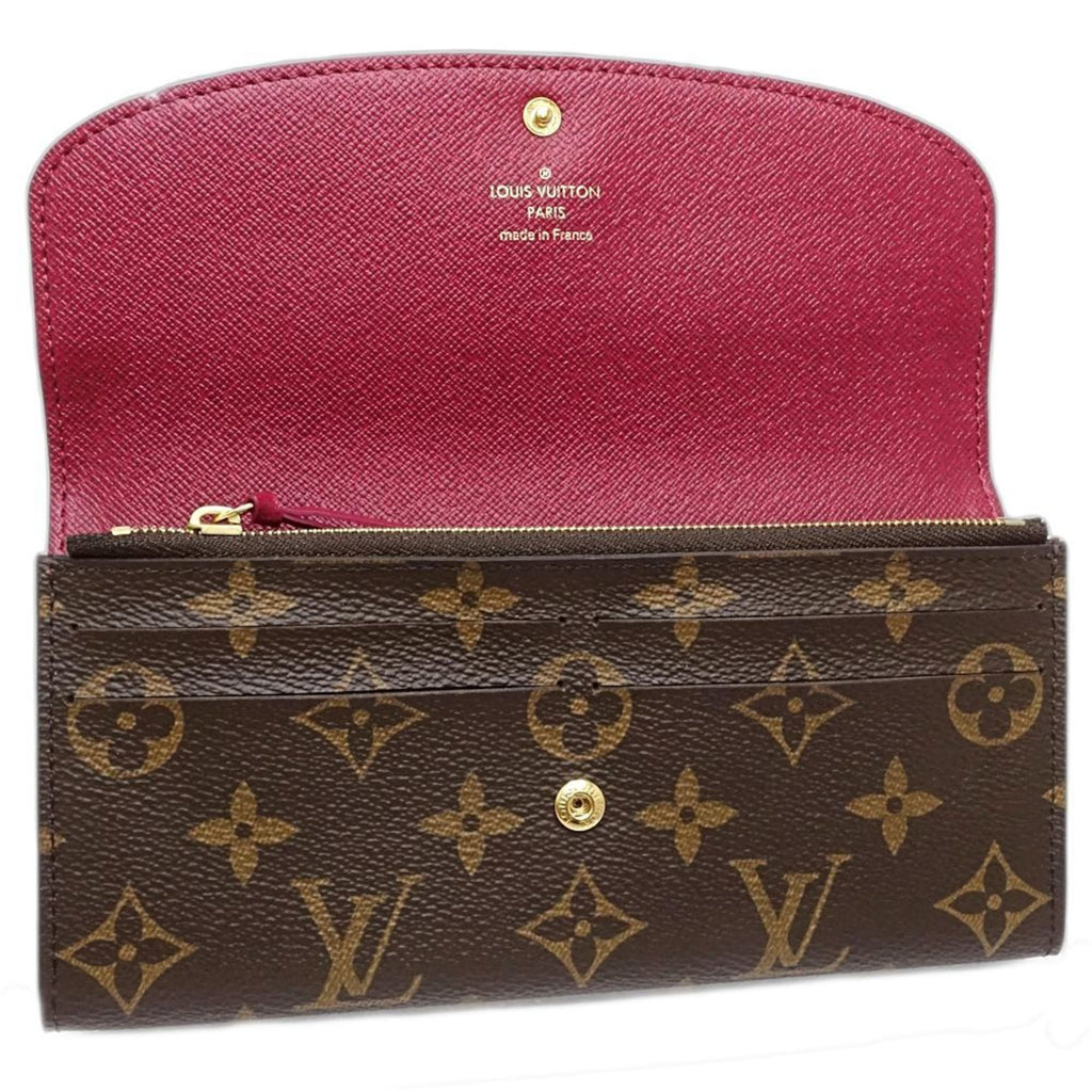 Louis Vuitton Monogram Brown Monogram Monogram Long Wallet (Bi-Fold) (Pre-Owned)