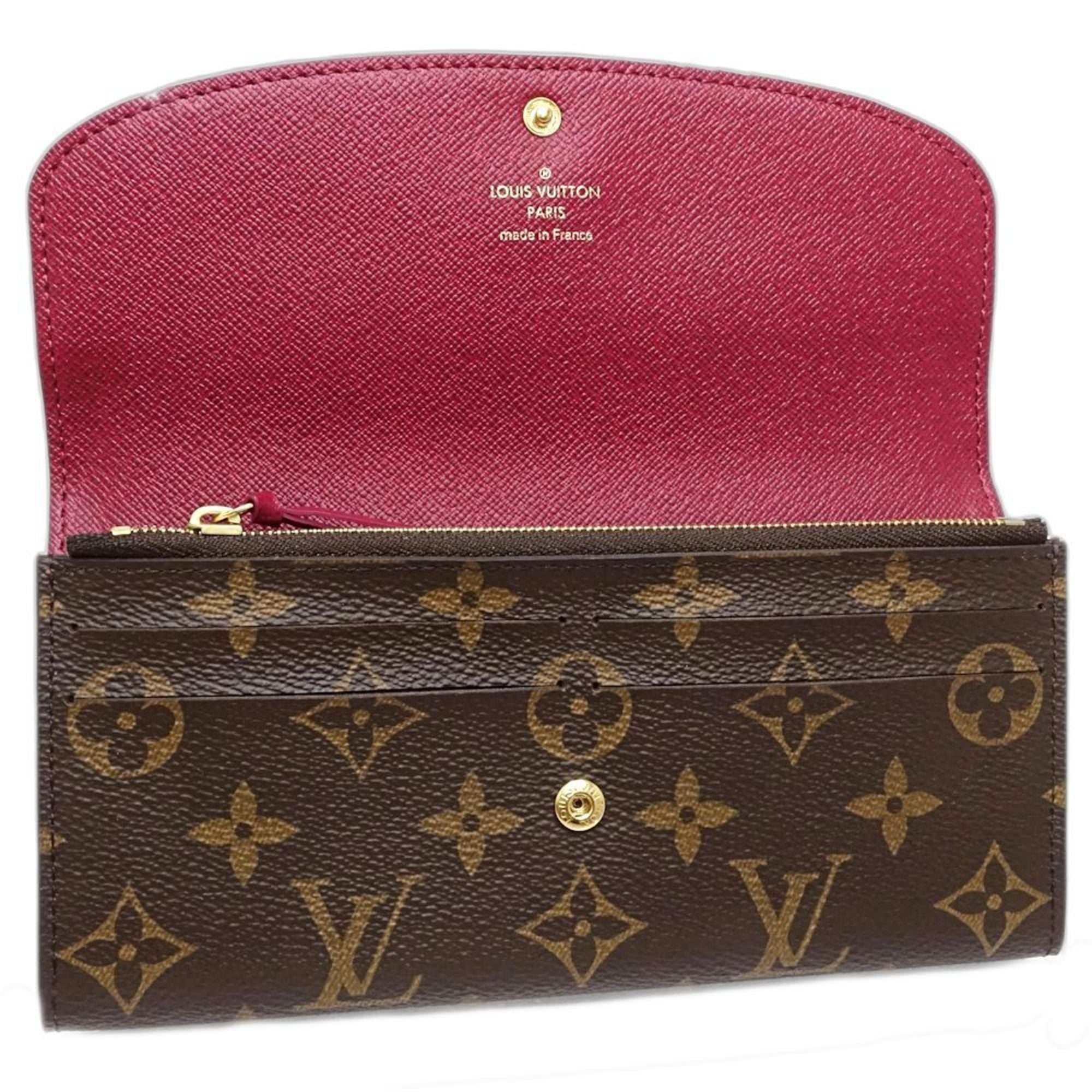 Louis Vuitton Monogram Brown Monogram Monogram Long Wallet (Bi-Fold) (Pre-Owned)
