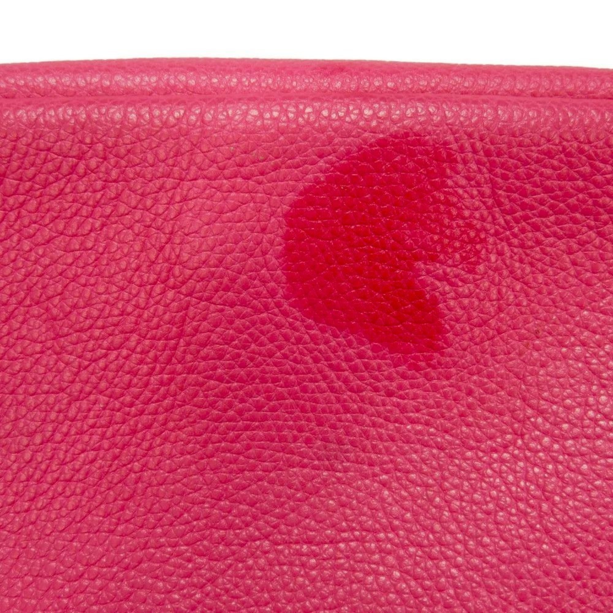 Gucci Pink Leather Backpack (Pre-Owned)