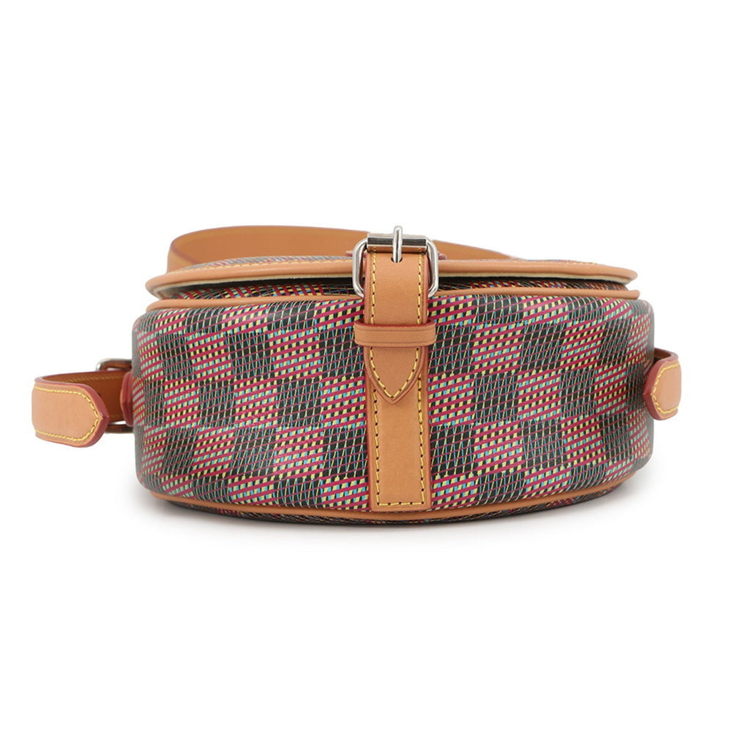 Louis Vuitton Monogram Multi-Color Pink Monogram Leather Shoulder Bag (Pre-Owned)