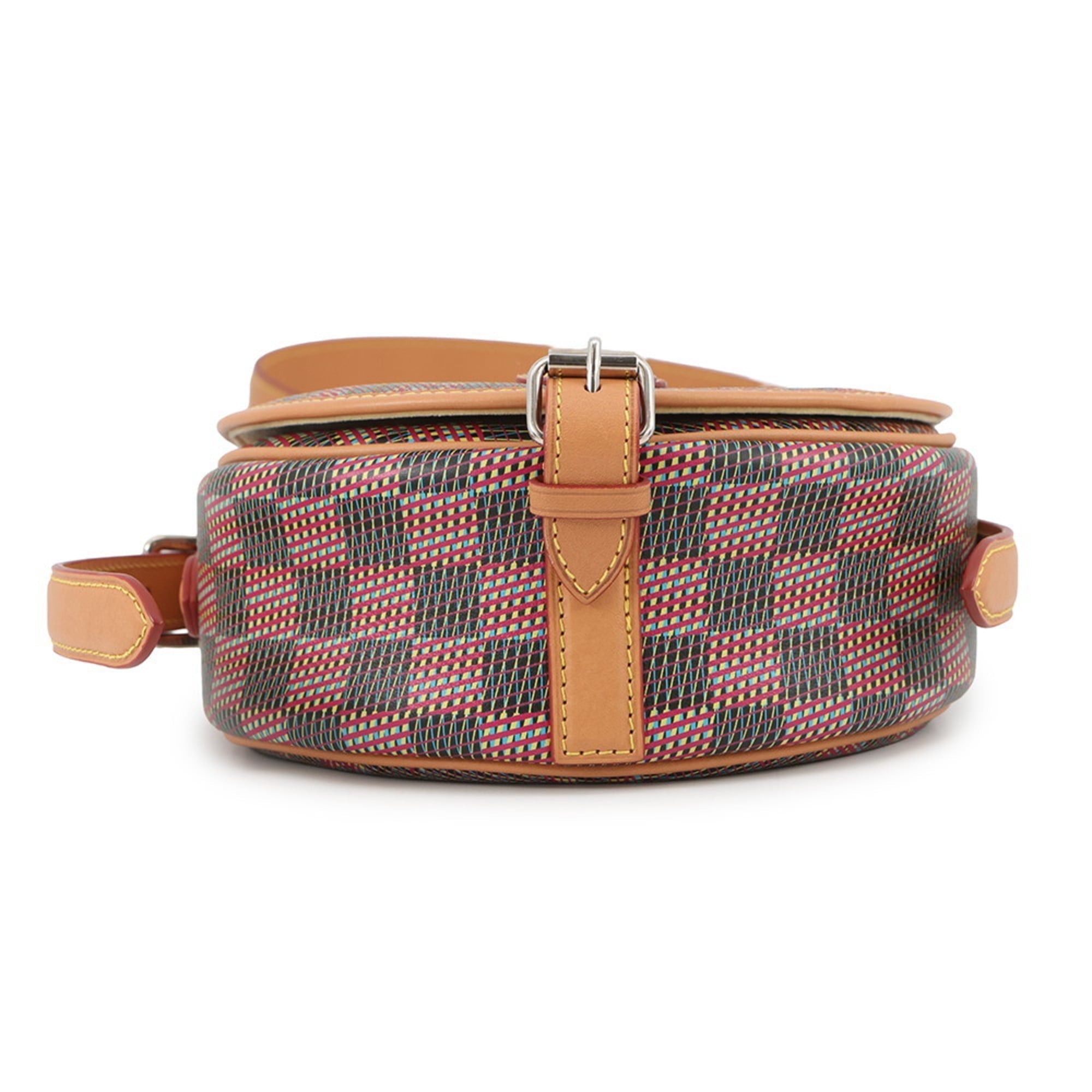 Louis Vuitton Monogram Multi-Color Pink Monogram Leather Shoulder Bag (Pre-Owned)